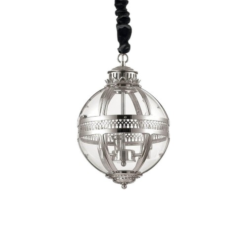 Подвесной светильник Ideal Lux World SP3 Cromo 156323 