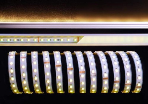 Лента светодиодная Deko-Light 5050-60-24V-RGB+4200K-5m-silicon 840240 