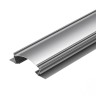 Профиль с экраном ALM-ARC-DOUBLE-2000 ANOD+FROST (Arlight, Алюминий) - Профиль с экраном ALM-ARC-DOUBLE-2000 ANOD+FROST (Arlight, Алюминий)