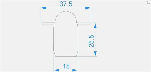 Заглушка Deko-Light End Cap R-ET-03-10 Set 2 pcs 979701 