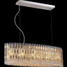 Подвесной светильник Crystal Lux Lirica SP10 L900 Chrome/Gold-Transparent - Подвесной светильник Crystal Lux Lirica SP10 L900 Chrome/Gold-Transparent