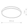 Потолочный светодиодный светильник Nowodvorski Agnes Round Led 8204 - Потолочный светодиодный светильник Nowodvorski Agnes Round Led 8204