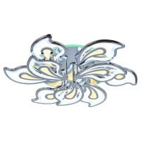  - Потолочная светодиодная люстра Profit Light 8073/6+3 CHR
