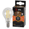 Лампа светодиодная филаментная ЭРА E14 11W 2700K прозрачная F-LED P45-11w-827-E14 Б0047012 - Лампа светодиодная филаментная ЭРА E14 11W 2700K прозрачная F-LED P45-11w-827-E14 Б0047012