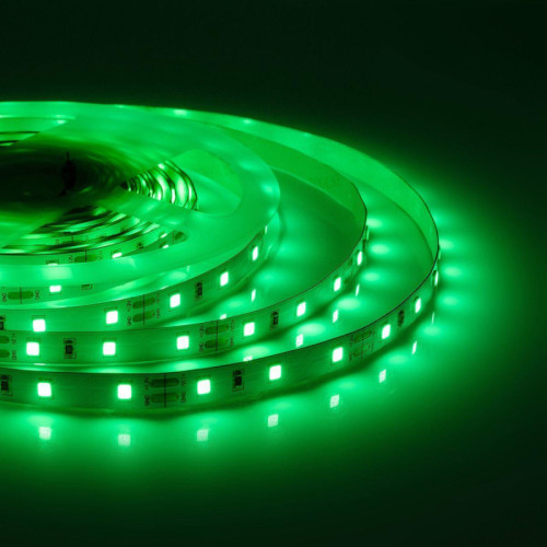 Светодиодная лента Apeyron 4,8W/m 60LED/m 2835SMD зеленый 5M 00-434 