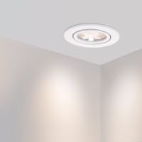  - Светодиодный светильник LTM-R65WH 5W Warm White 10deg (Arlight, IP40 Металл, 3 года)