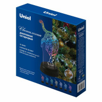  - Светодиодная фигура Uniel ULI-M506 RGB/3AA Tiger/Black UL-00008401
