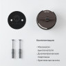 Выключатель двухклавишный на 4 положения Werkel Vintage мокко матовый/хром W5822052 4690389183171 - Выключатель двухклавишный на 4 положения Werkel Vintage мокко матовый/хром W5822052 4690389183171