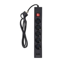  - Сетевой фильтр Duwi 2хUSB 5гн 1,5м с/з 32591 8