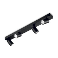 - Спот Ideal Lux Rudy PL4 Nero 229072