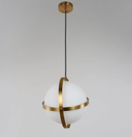  - Подвесной светильник Lumina Deco Signia LDP 6833-200 WT+GD