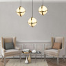 Подвесной светильник Lumina Deco Signia LDP 6833-200 WT+GD - Подвесной светильник Lumina Deco Signia LDP 6833-200 WT+GD