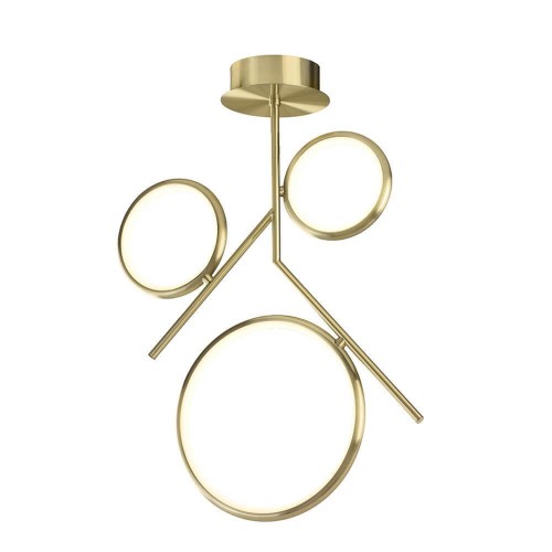 Подвесная светодиодная люстра Mantra Olimpia Oro 6581 