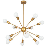  - Подвесная люстра Arte Lamp Alastor A6702PL-12PB