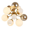 Подвесная люстра Lumina Deco Galaksida LDP 8565-10/16 GD+TEA - Подвесная люстра Lumina Deco Galaksida LDP 8565-10/16 GD+TEA
