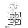 Потолочная люстра Seven Fires Vieste SF7049/9C-WT - Потолочная люстра Seven Fires Vieste SF7049/9C-WT