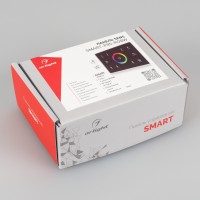  - Панель Sens SMART-P85-RGBW Black (230V, 4 зоны, 2.4G) (Arlight, IP20 Пластик, 5 лет)