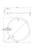  - Бра Maytoni Anillo MOD315CL-L25CH3K