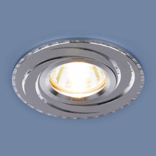 Встраиваемый светильник Elektrostandard 2002 MR16 HL/SL графит/cеребро 4690389059704 