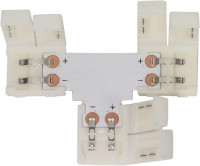  - Коннектор T-образный для светодиодной ленты 5050SMD RGB 12V Feron (10 шт) LD189 23136