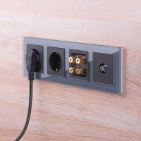  - Рамка на 4 поста Werkel Favorit серый W0041115 4690389160011
