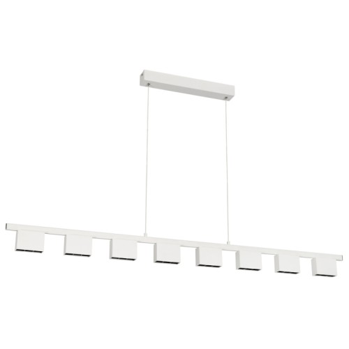 Светильник SP-LEGACY-S1200x60-8x6W Warm3000 (WH, 34 deg) (Arlight, IP20 Металл, 3 года) Подвесной светильник 8х6Вт, белый матовый корпус, материал алюминий. Цвет ТЕПЛЫЙ БЕЛЫЙ 3000K, св.поток 3900лм, CRI(Ra)>80, угол 34°. Размер 1200x60x1200мм. Питание AC220-240, драйвер в комплекте, 2 шт. (30-42V, 600mA), 48Вт.