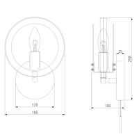  - Бра Eurosvet Gallo 70121/1 белый