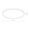 Потолочный светодиодный светильник Nowodvorski Agnes Round Led 8206 - Потолочный светодиодный светильник Nowodvorski Agnes Round Led 8206