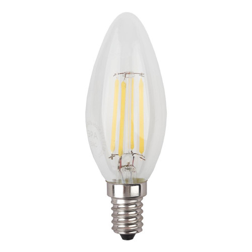 Лампа светодиодная филаментная ЭРА E14 11W 4000K прозрачная F-LED B35-11w-840-E14 Б0046987 