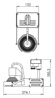 - Трековый светильник Deko-Light Lomio 003416
