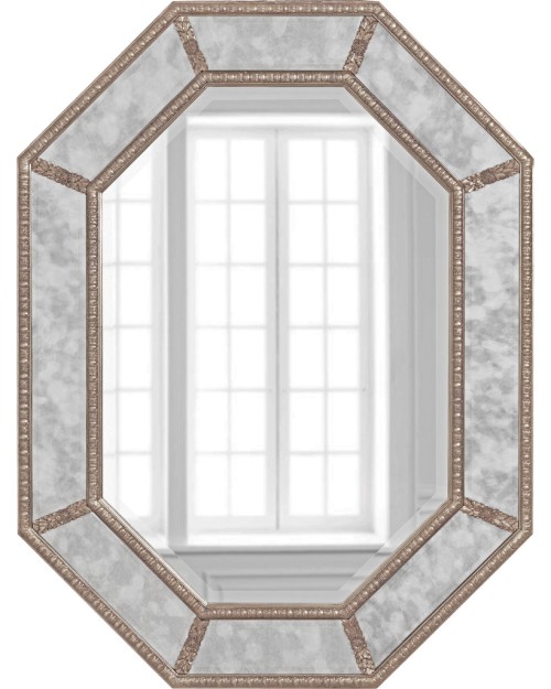 Зеркало &quot;Ньюпорт&quot; Florentine silver/19 