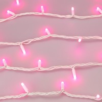  - Светодиодная гирлянда ARD-STRING-PRO-10000-WHITE-100LED-MILK-LIVE RGB-DMX (24V, 10W) (Ardecoled, IP65)