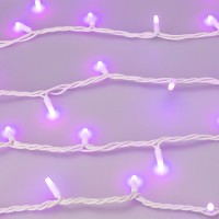  - Светодиодная гирлянда ARD-STRING-PRO-10000-WHITE-100LED-MILK-LIVE RGB-DMX (24V, 10W) (Ardecoled, IP65)