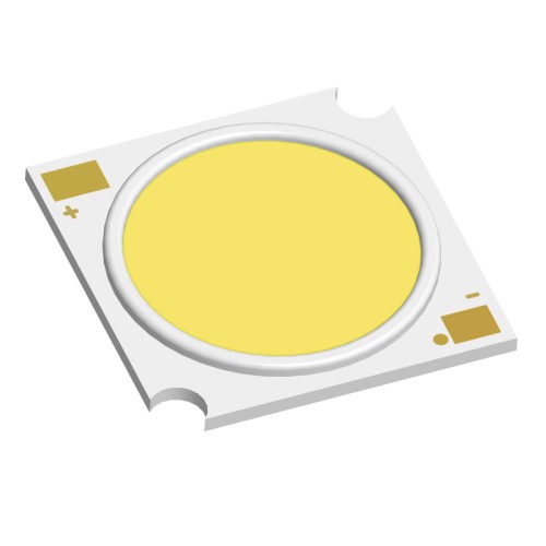 Мощный светодиод ARPL-25W-HGA-1919-Warm3000-97 (35v, 720mA) (Arlight, Power LED 19х19mm) Мощный светодиод типа COB, размер 19×19 мм. Цвет свечения теплый (3000 К). Угол излучения 120°. Световой поток 2840 лм при If=720 мА, P=25 Вт. VF=32-38 В. CRI>97.