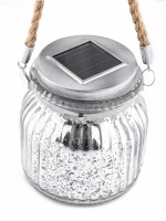  - Светильник на солнечных батареях Uniel Modern USL-M-211/GN120 Silver Jar UL-00003209