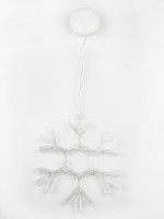  - Подвесной светодиодный светильник «Снежинка» Uniel ULD-H1819-012/STA/3AAA Warm White IP20 Snowflake UL-00007251