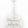 Подвесной светодиодный светильник «Снежинка» Uniel ULD-H1819-012/STA/3AAA Warm White IP20 Snowflake UL-00007251 - Подвесной светодиодный светильник «Снежинка» Uniel ULD-H1819-012/STA/3AAA Warm White IP20 Snowflake UL-00007251