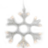 Подвесной светодиодный светильник «Снежинка» Uniel ULD-H1819-012/STA/3AAA Warm White IP20 Snowflake UL-00007251 - Подвесной светодиодный светильник «Снежинка» Uniel ULD-H1819-012/STA/3AAA Warm White IP20 Snowflake UL-00007251