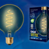 Лампа светодиодная филаментная Uniel E27 4W 2250K прозрачная LED-G95-4W/GOLDEN/E27/CW GLV21GO UL-00001818 - Лампа светодиодная филаментная Uniel E27 4W 2250K прозрачная LED-G95-4W/GOLDEN/E27/CW GLV21GO UL-00001818