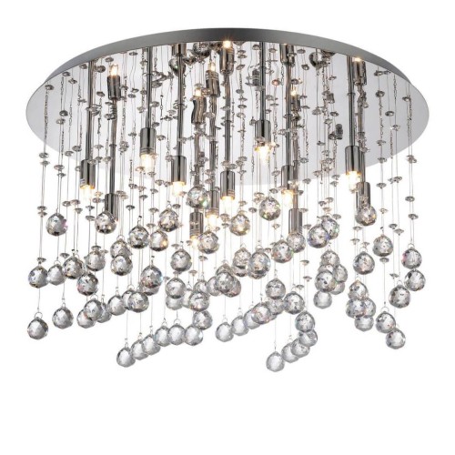 Потолочный светильник Ideal Lux Moonlight PL12 Cromo 077802 