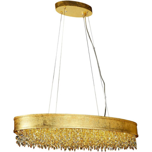 Подвесной светодиодный светильник Lucia Tucci Fabian 1550.17 Oro Led 