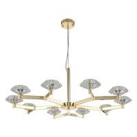  - Подвесная люстра Crystal Lux Rebeca SP10 Gold