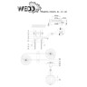 Потолочная люстра Wedo Light Rufina 66668.01.37.02 - Потолочная люстра Wedo Light Rufina 66668.01.37.02