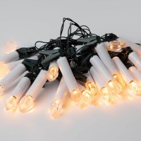  - Светодиодная гирлянда ЭРА нить Свечи 220V динамичный теплый белый свет ЕGNIG - CAN Б0055996