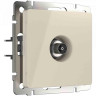 ТВ-розетка проходная Werkel (слоновая кость) W1184003 4690389155819 - ТВ-розетка проходная Werkel (слоновая кость) W1184003 4690389155819