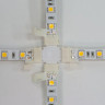 Коннектор X-образный для светодиодной ленты 2835SMD 12V Feron (10 шт) LD190 23137 - Коннектор X-образный для светодиодной ленты 2835SMD 12V Feron (10 шт) LD190 23137