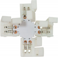  - Коннектор X-образный для светодиодной ленты 2835SMD 12V Feron (10 шт) LD190 23137