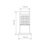 Уличный светильник Elektrostandard 1508 Techno черный 4690389083075 - Уличный светильник Elektrostandard 1508 Techno черный 4690389083075