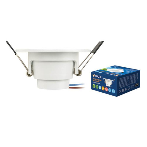 Встраиваемый светодиодный светильник Volpe ULM-Q261 5W/NW IP44 White UL-00003241 