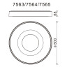 Потолочный светодиодный светильник Mantra Coin 7565 - Потолочный светодиодный светильник Mantra Coin 7565